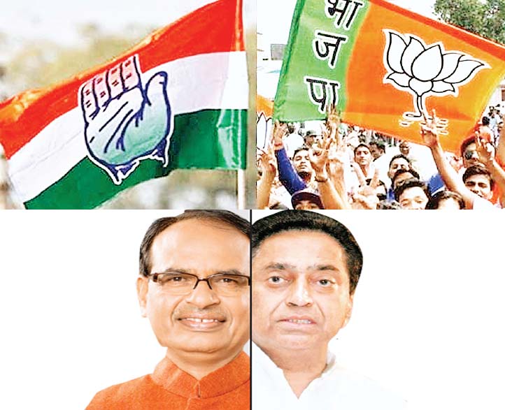 भाजपा और कांग्रेस