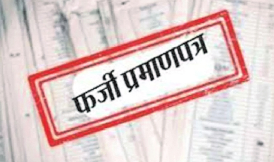 फर्जी जाति प्रमाण पत्र