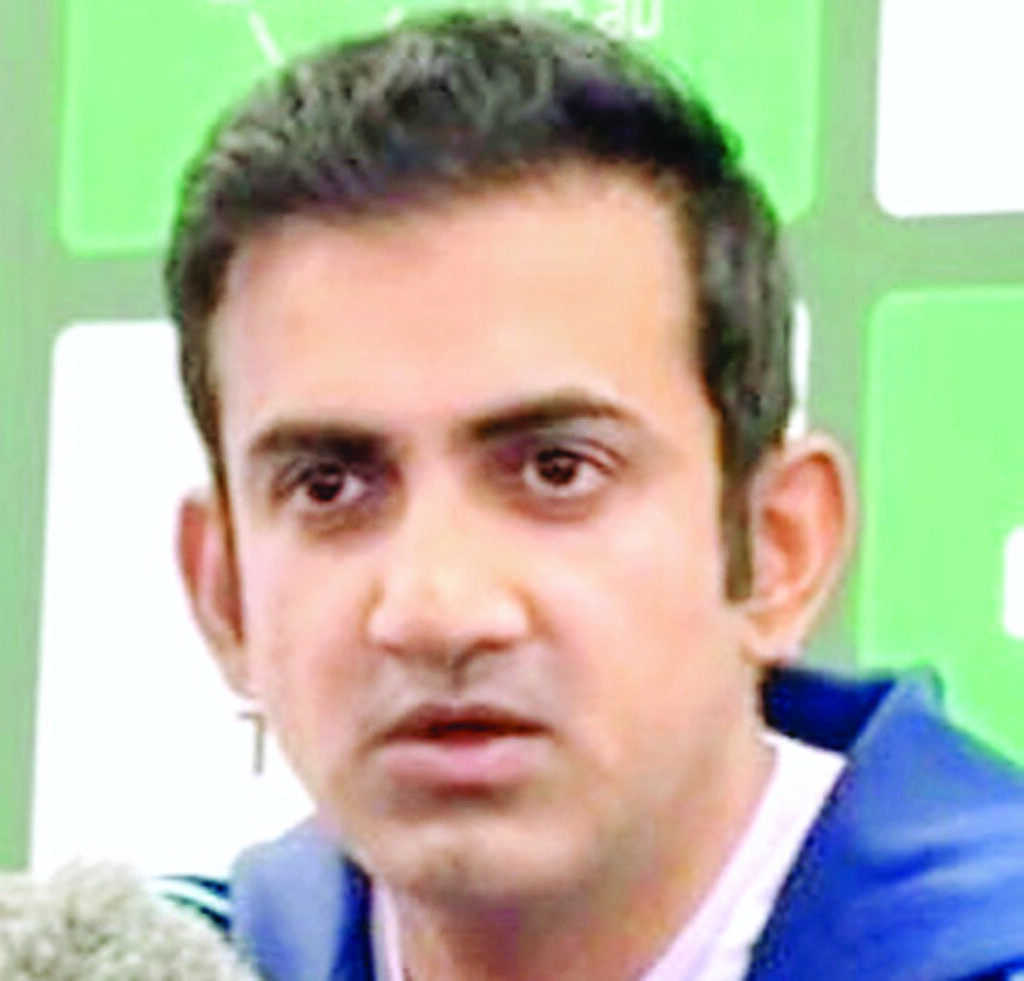 गौतम गंभीर