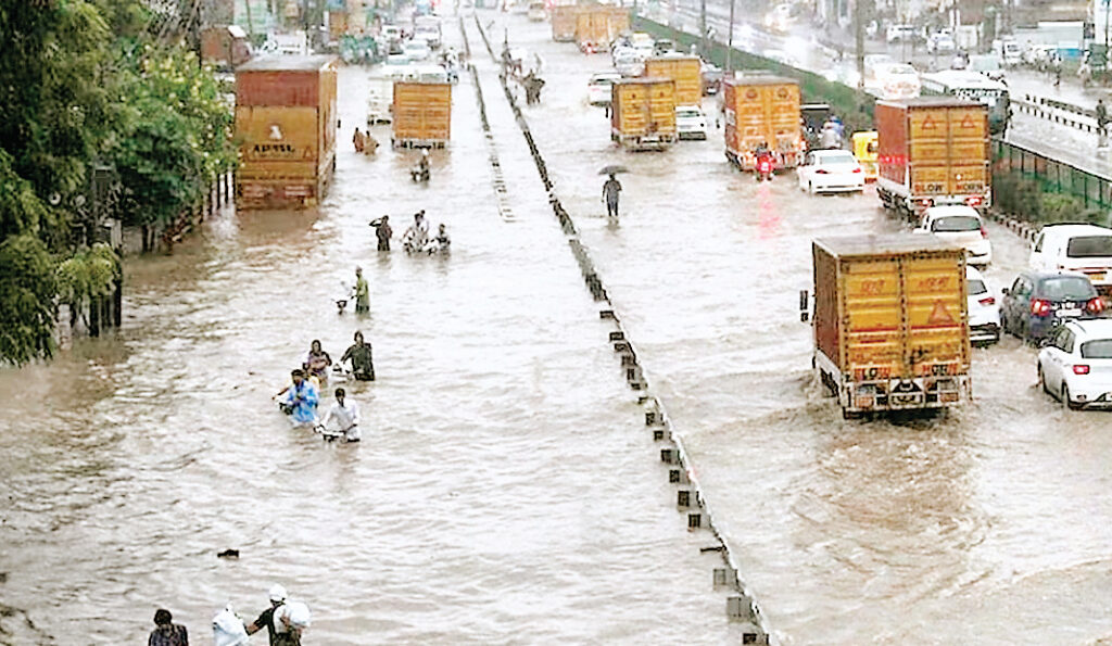 दिल्ली में बारिश