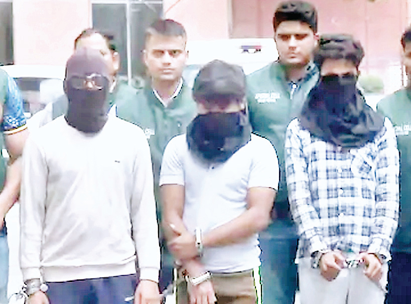  5 आतंकी गिरफ्तार