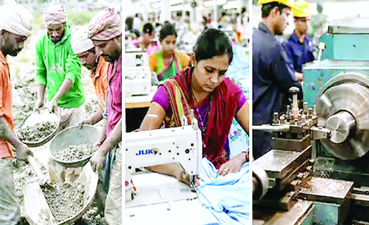 श्रमिकों के वेतन 